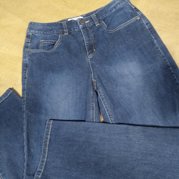 Talbot's Petite Stretch Skinny Blue Jeans - Picture 6 of 6